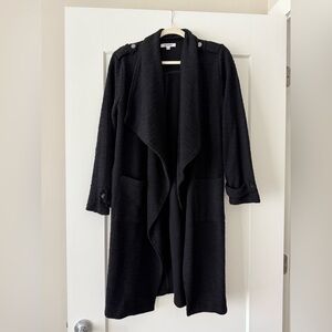 BB Dakota Revolution Drapey Boucle Trench Coat